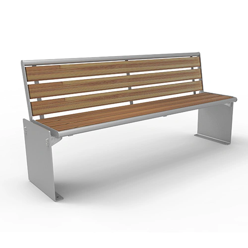Bank Quadri Style mit Bambusbelattung Savanna und Rückenlehne Produktbild MV S
