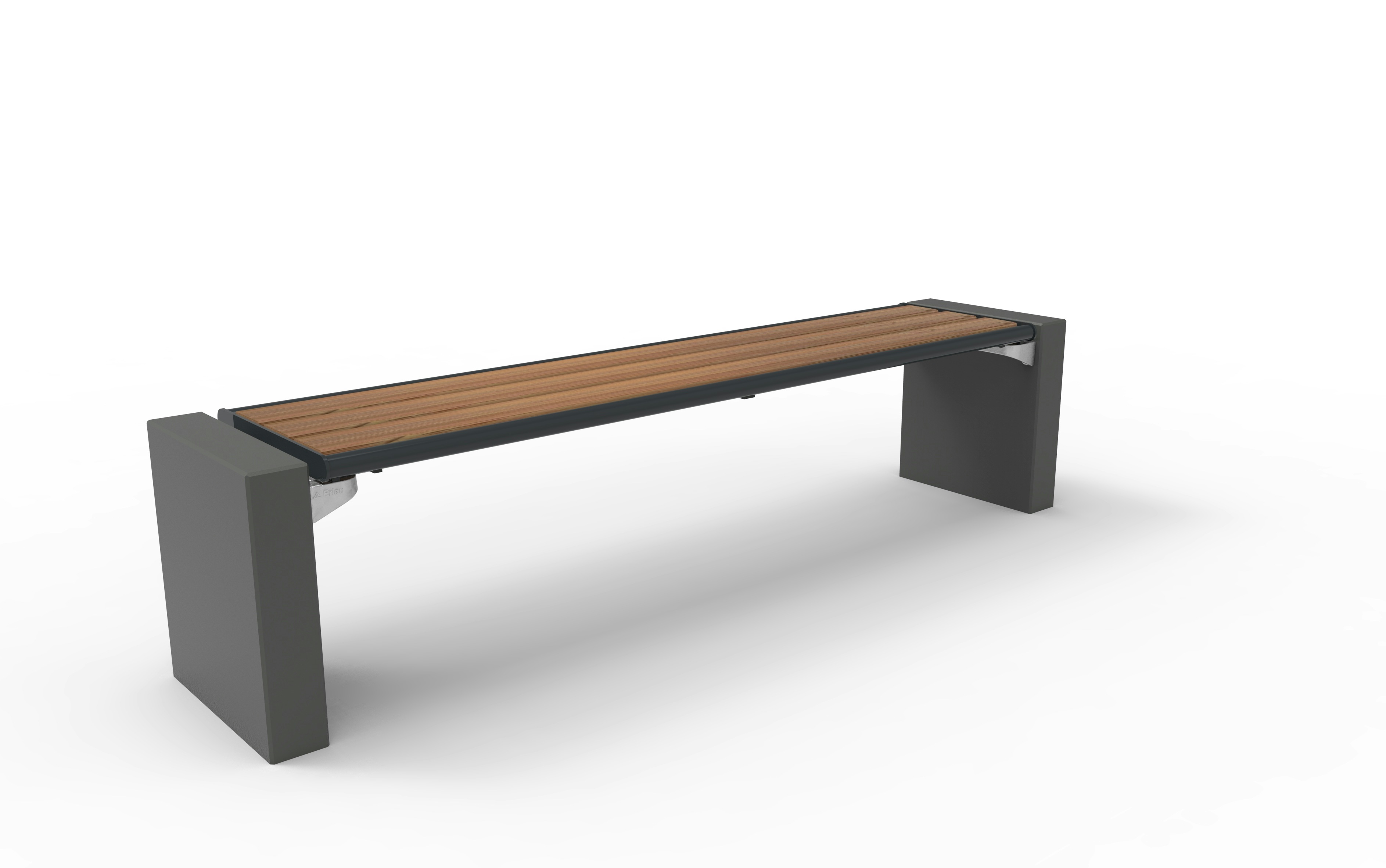 Bank Gloria Style mit Bambusbelattung Savanna ohne Rückenlehne Produktbild