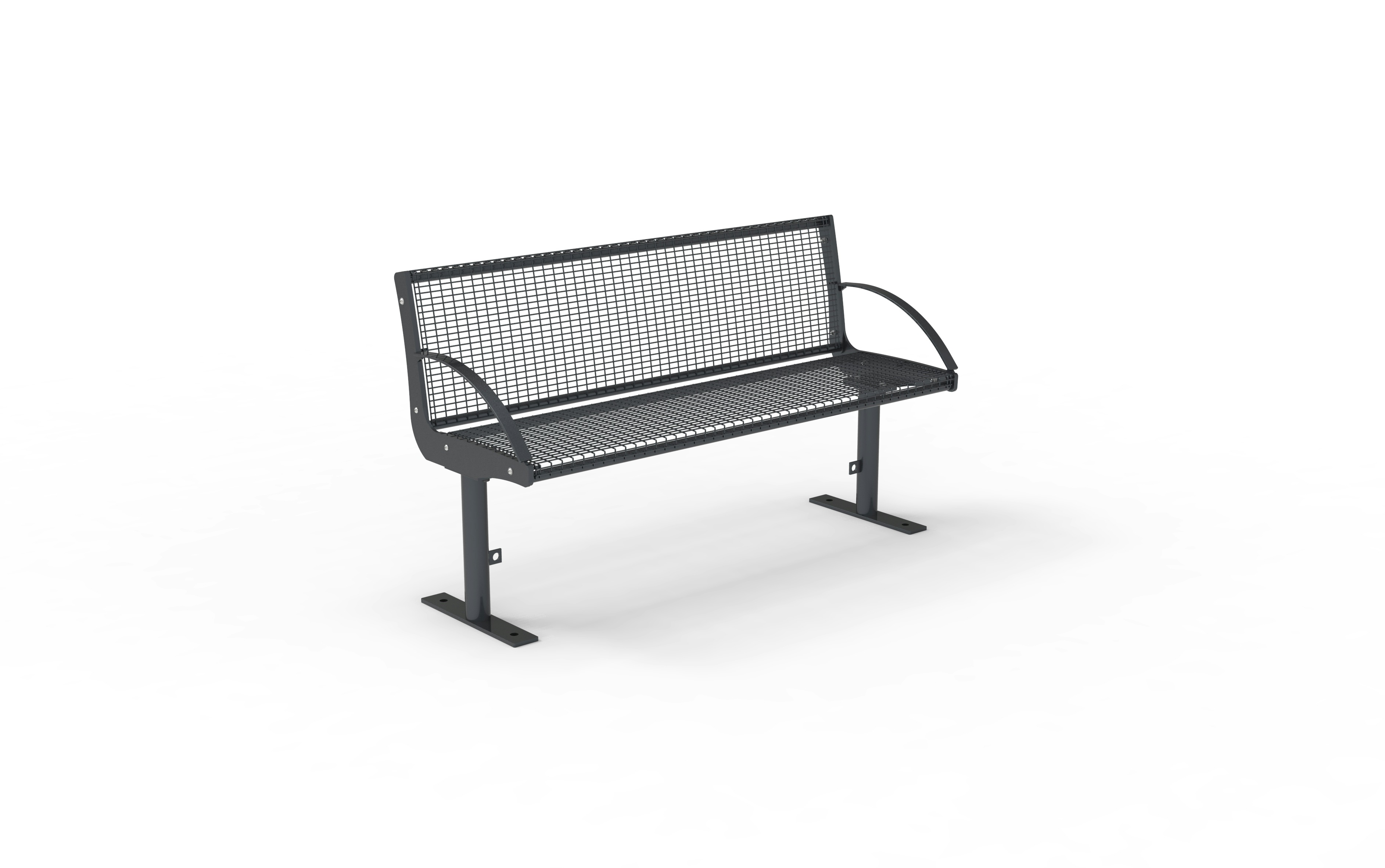 Bank Intersit Drahtgitter 3-sitzig - FP0 / mobil Produktbild