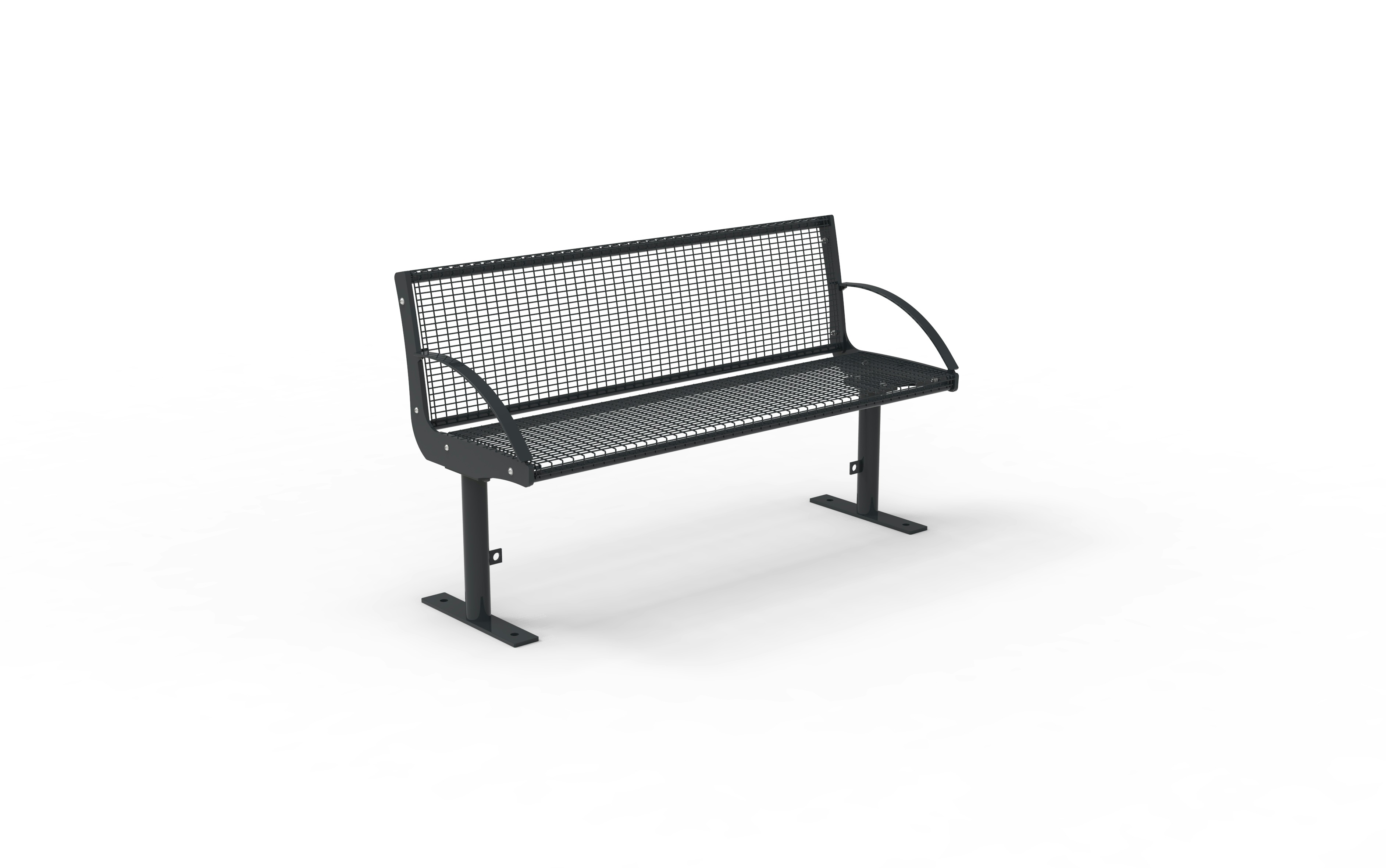 Bank Intersit Drahtgitter 3-sitzig - FP0 / mobil Produktbild
