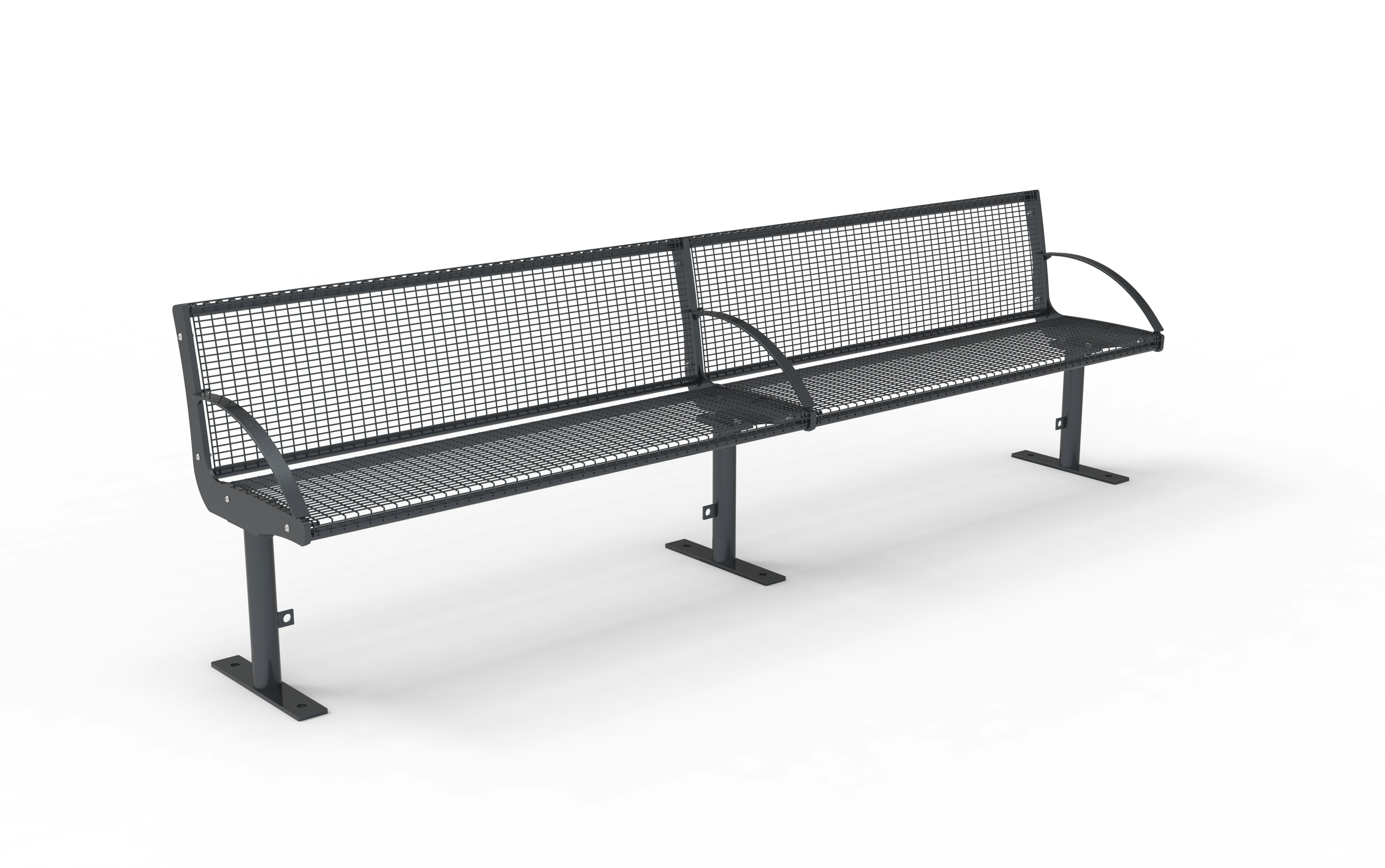 Bank Intersit Drahtgitter 6-sitzig - FP0 / mobil Produktbild