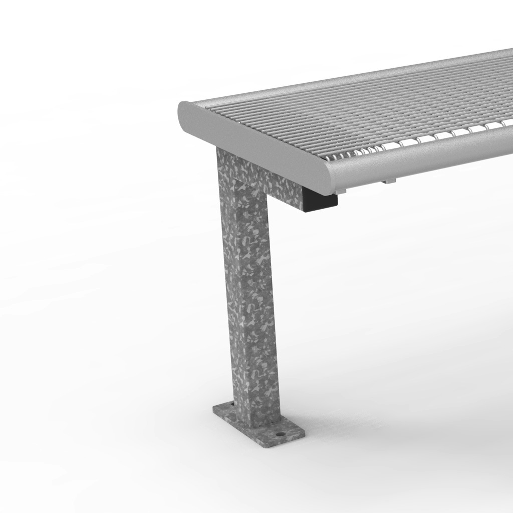 Fuß Siena ortsfest mit Bodenplatte FP0 Produktbild FV S