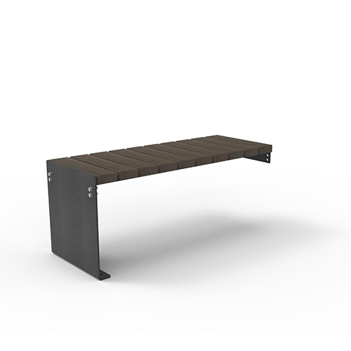 Anbauelement Olympia Luna 2-sitzig Bambus dunkel Produktbild