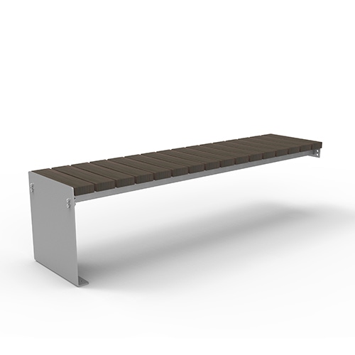 Anbauelement Olympia Luna 3-sitzig Bambus dunkel Produktbild