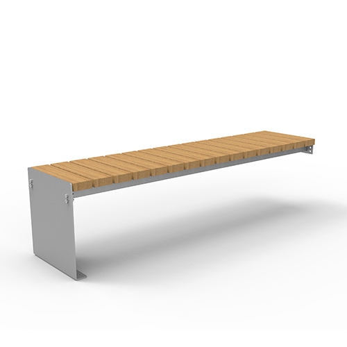 Anbauelement Olympia Luna 3-sitzig Iroko Produktbild