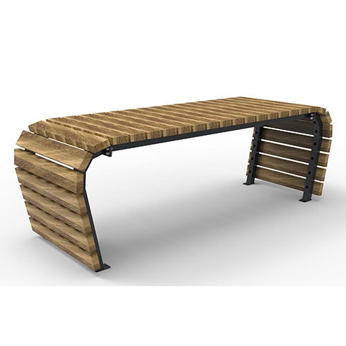 Tisch Olympia Luna Flow Robinie Produktbild