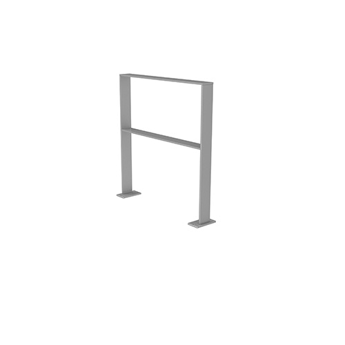 Anlehnbügel Quadri m. Querholm FP0 Produktbild