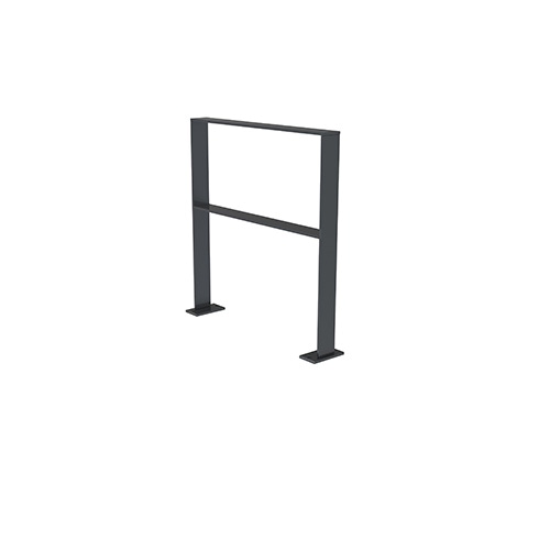 Anlehnbügel Quadri m. Querholm FP0 Produktbild FV S