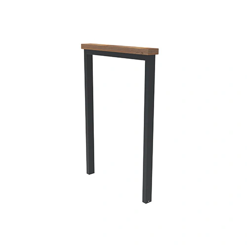 Anlehnbügel Patio m. Auflage aus Bambus Savanna ortsfest Produktbild FV S