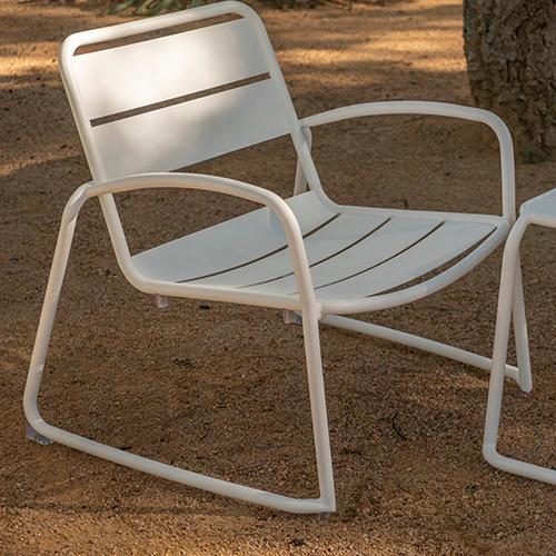 Armchair Greta matt white Product image F3 S