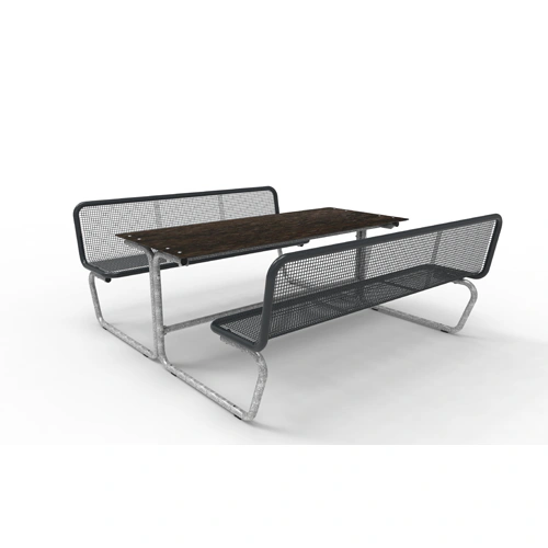Parador Solid Tabletop, Harmony Seating Parts with Double Backrest Product image FV S
