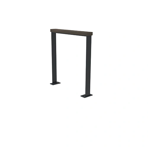 Bike Rack Quadri with Dark Bamboo Pad FP0 Product image FV S