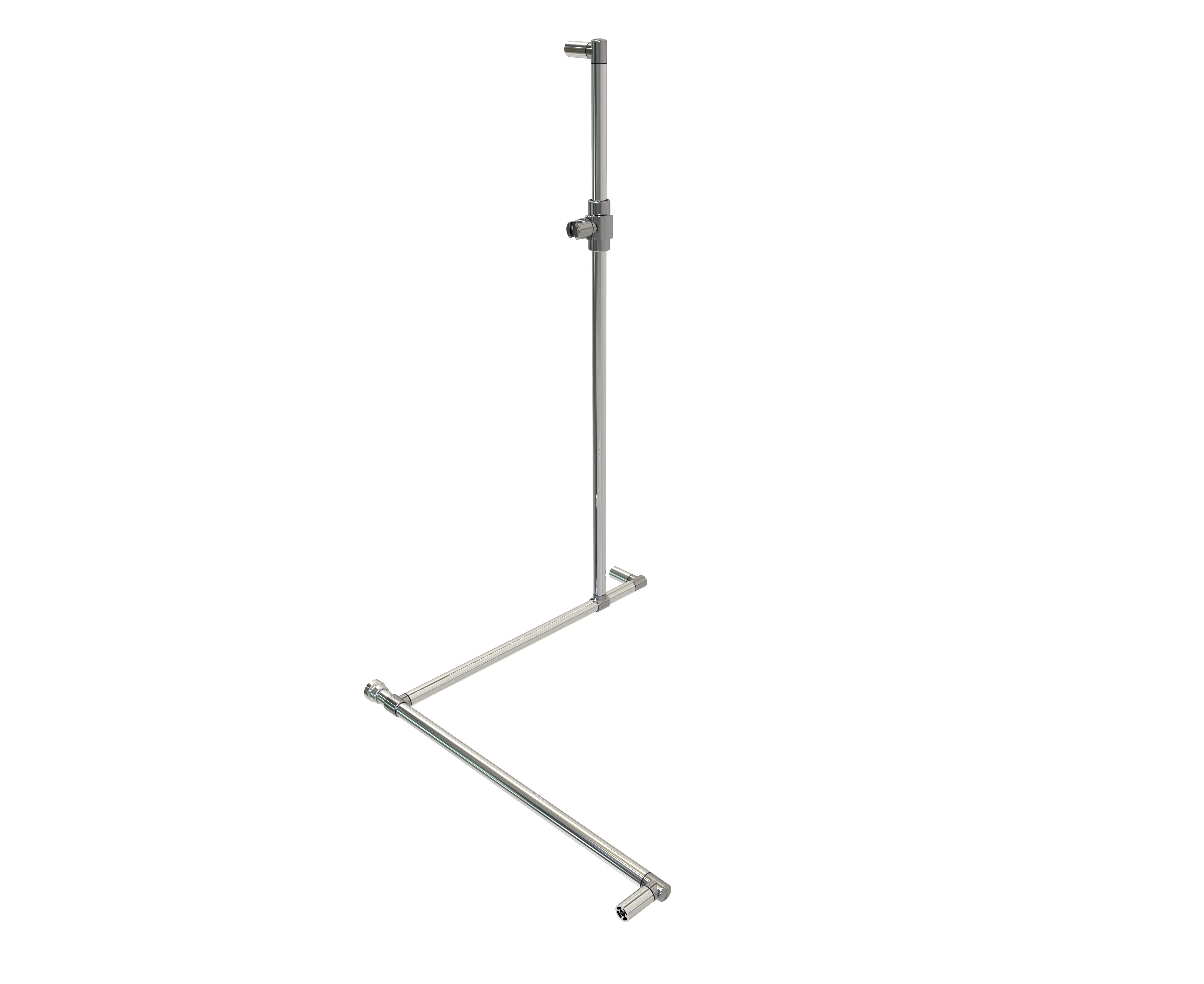 Duschhandlauf DBE-R-1205x785x790+BRH-3 Product image FV S
