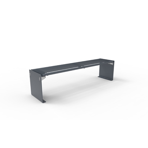 Bank Quadri Style mit Drahtgitter Inlett ohne Rückenlehne Produktbild