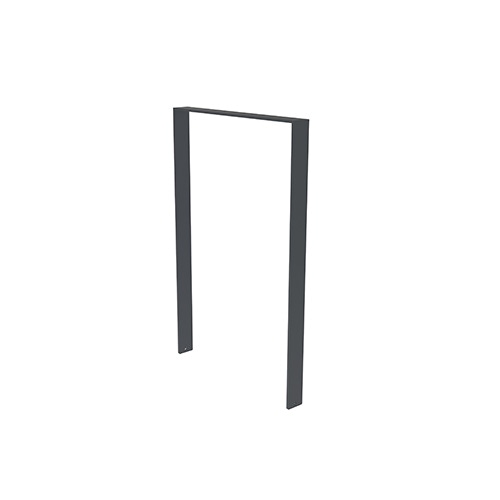 Fahrradanlehnbügel Quadri ohne Quersteg Produktbild