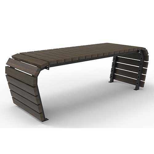 Tisch Olympia Luna Flow Bambus dunkel Produktbild