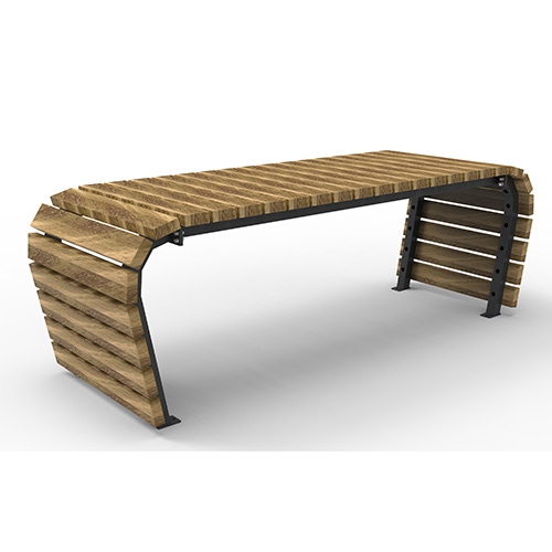 Tisch Olympia Luna Flow Robinie Produktbild