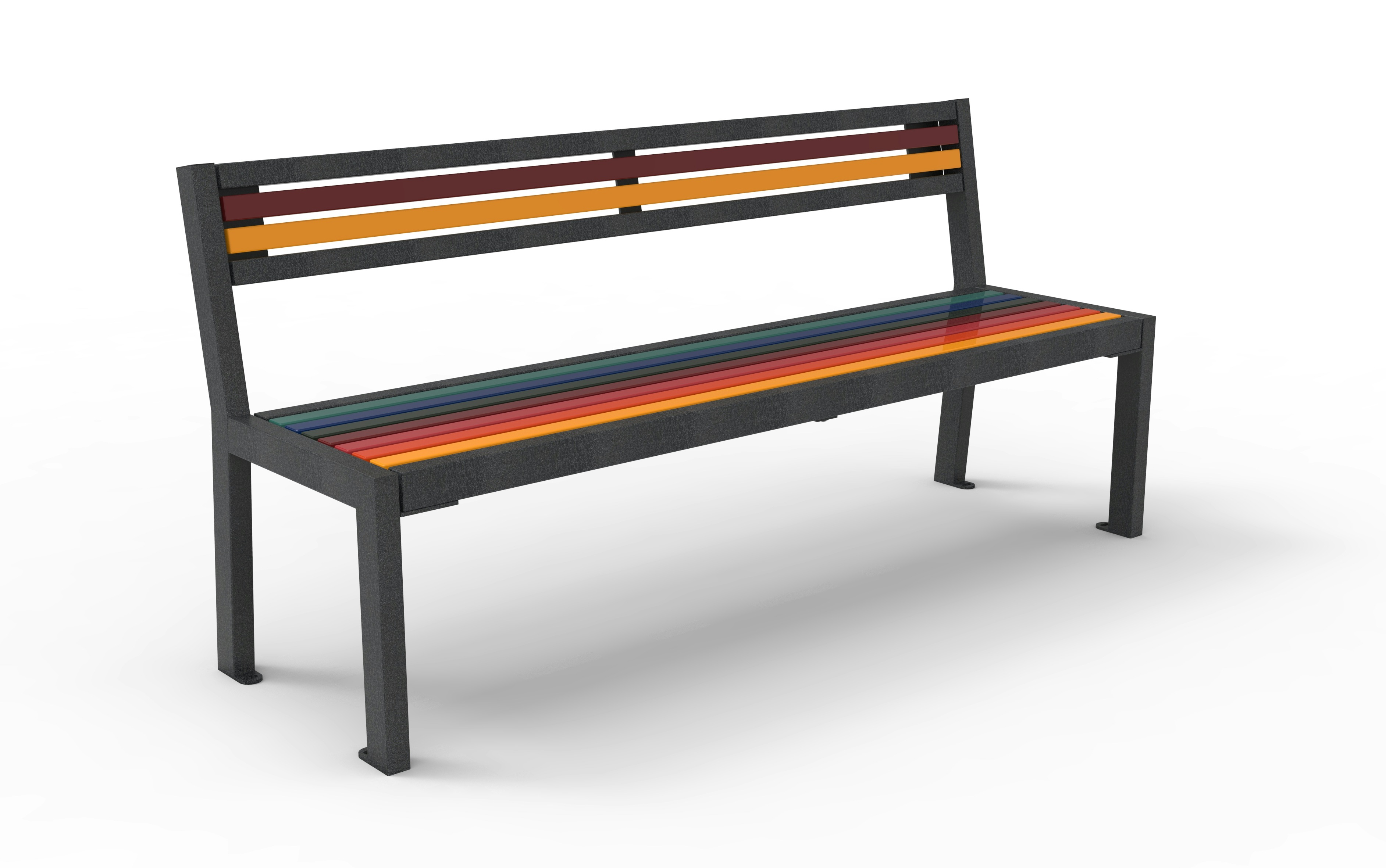 BANK PATIO RAINBOW mit Rückenklehne Produktbild